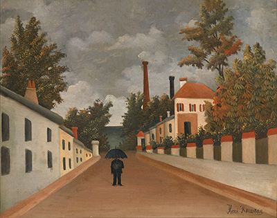 Vue des Environs de Paris Henri Rousseau